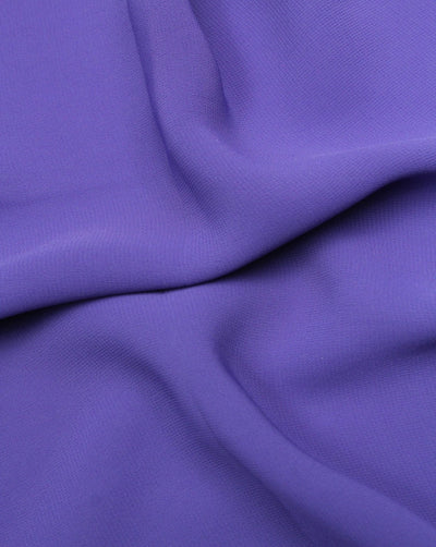 Plain Light Purple 3 Lazer Georgette Fabric