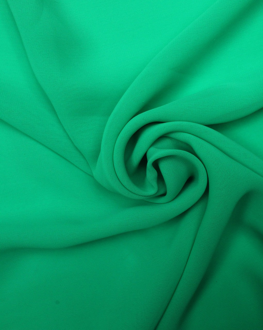 Plain Green 2 Lazer Georgette Fabric