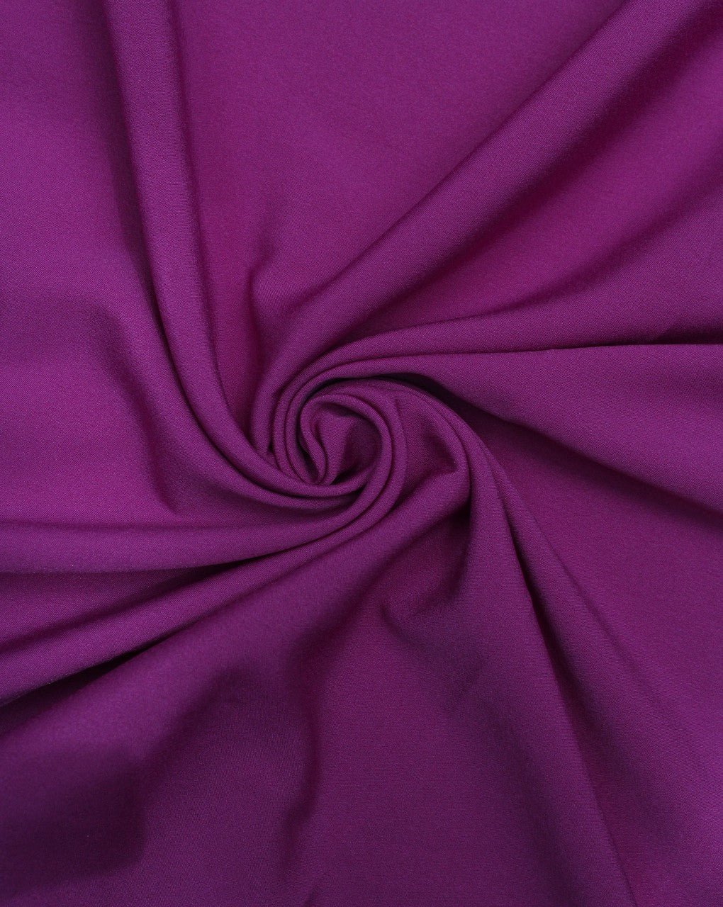 Plain Purple Polyester Crepe Fabric