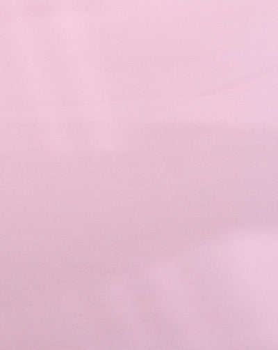 Plain Baby Pink Polyester Crepe Fabric