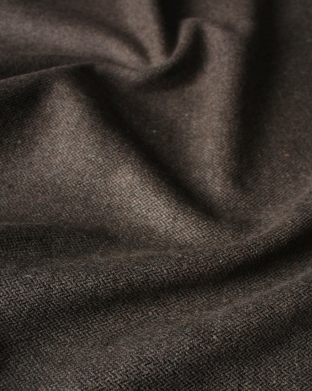 Light Brown Woolen Tweed Fabric