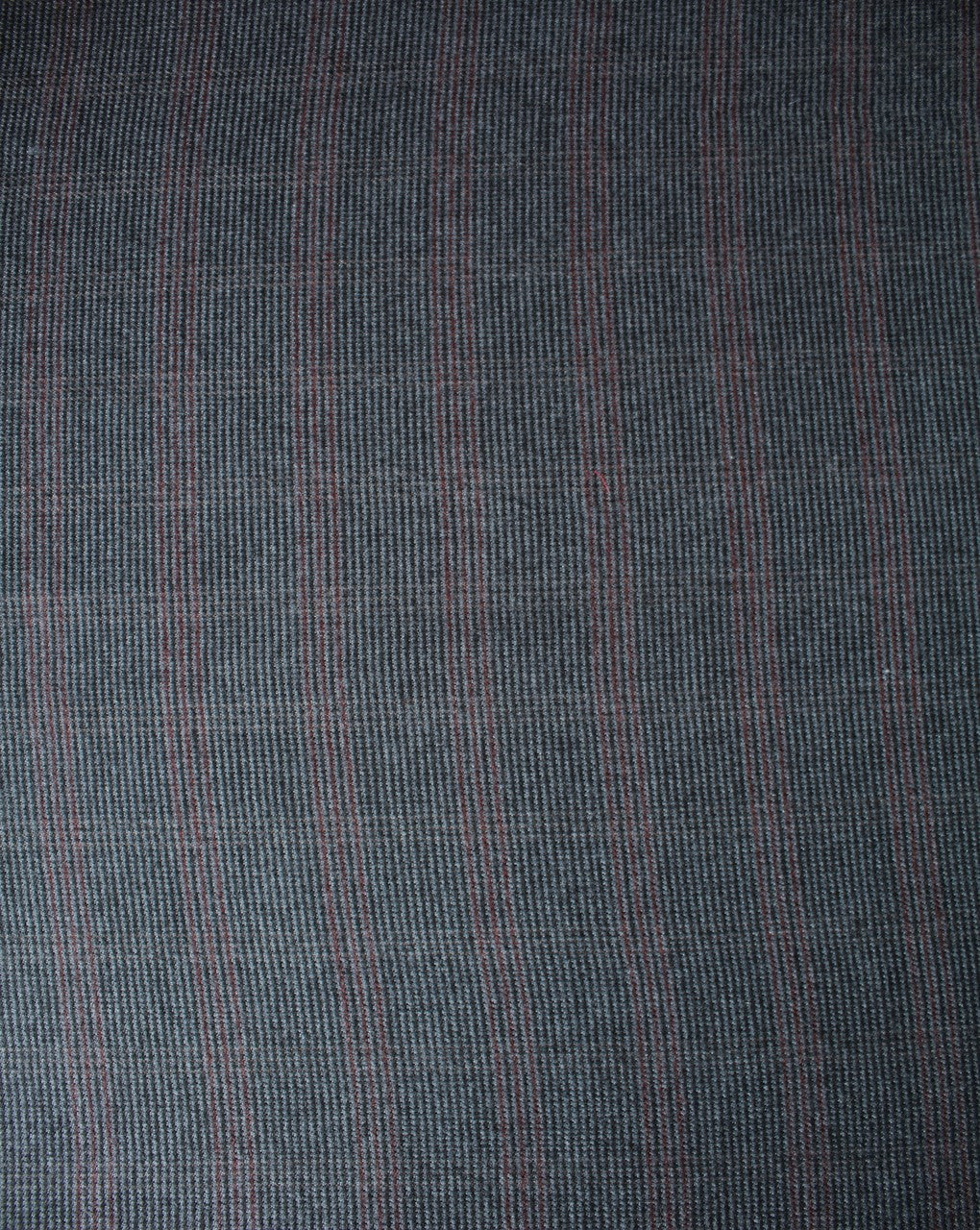 Green And Red Checks Polyester Woolen Fabric
