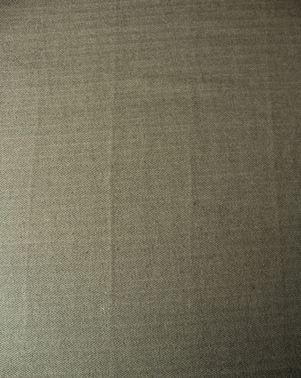 Black And Brown Herringbone Polyester Woolen Fabric
