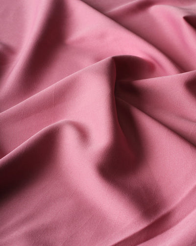 Plain Baby Pink Polyester Crepe Fabric