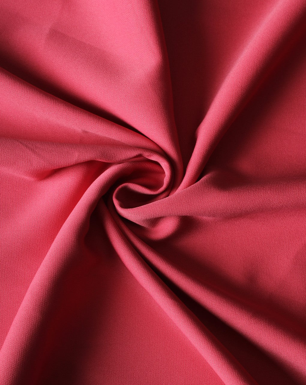 Plain Pink Polyester Crepe Fabric