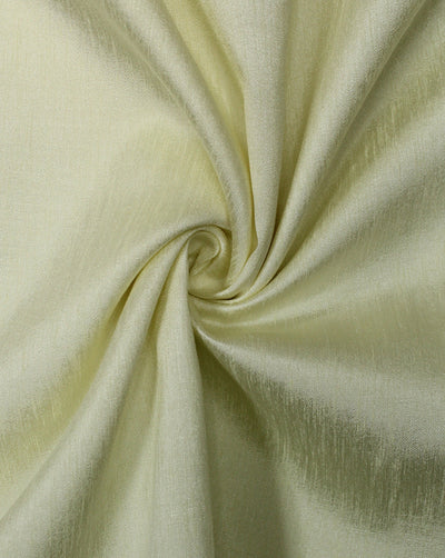 Plain Cream Poly Dupion Fabric
