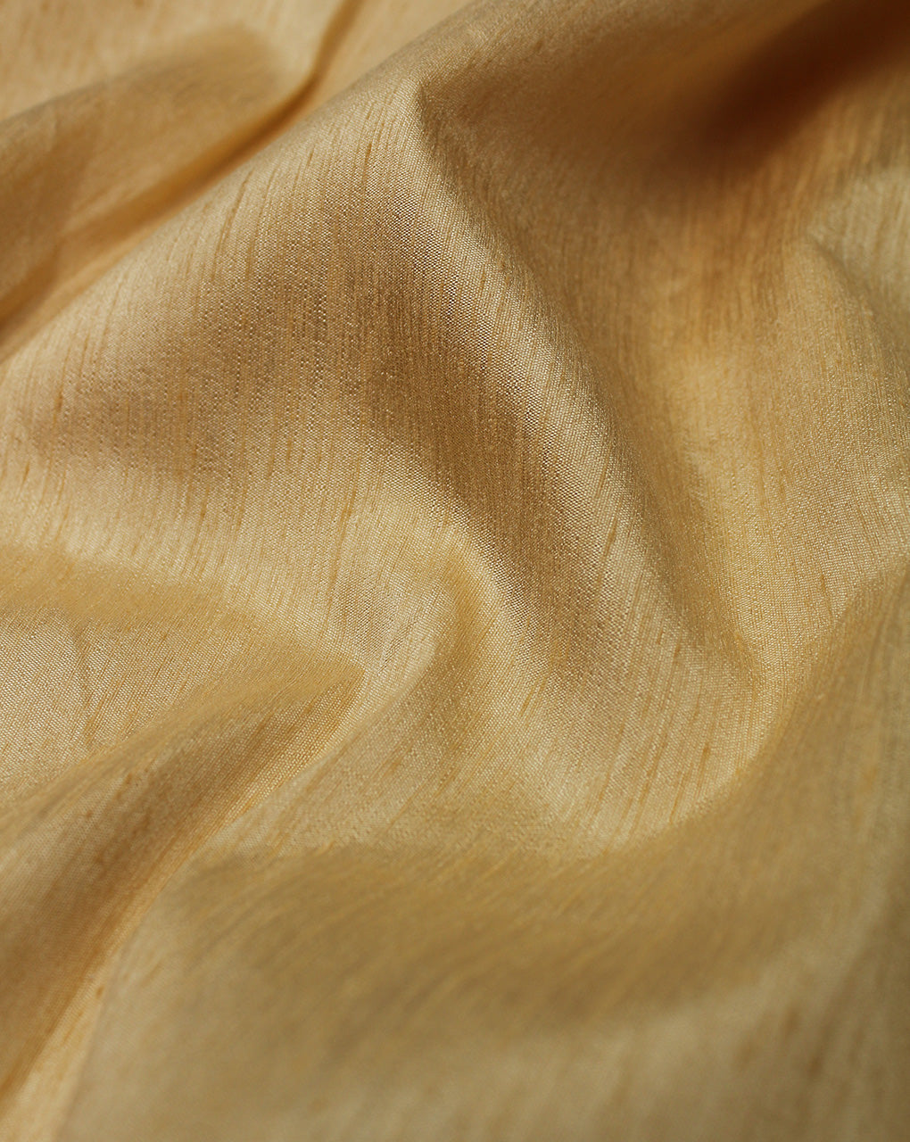 Plain Beige Poly Dupion Fabric