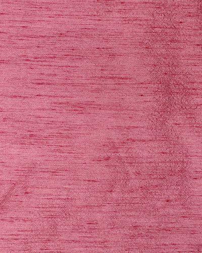 Plain Pink Poly Dupion Fabric