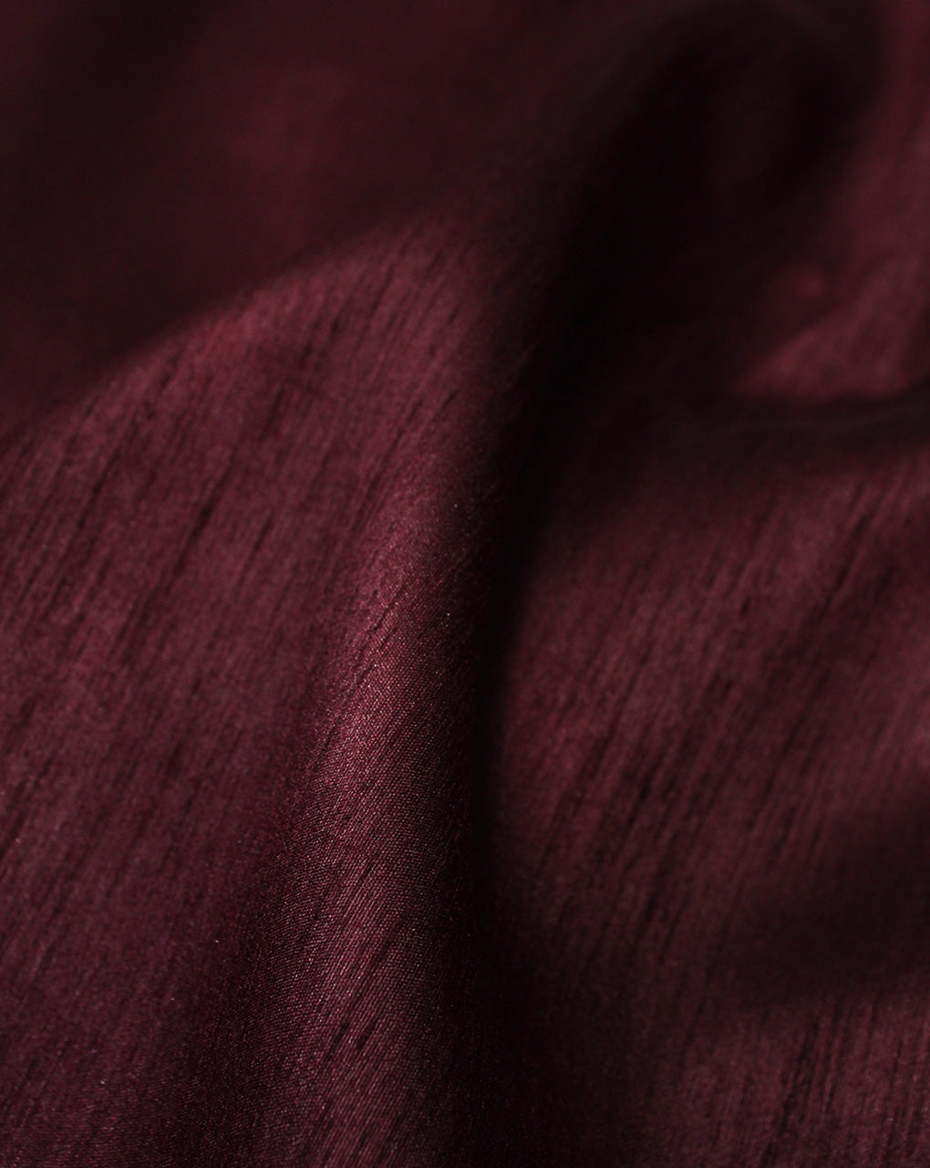 Plain Ruby Poly Dupion Fabric