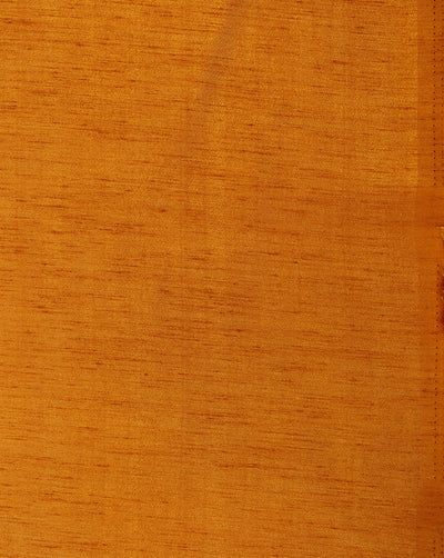 Plain Mustard Poly Dupion Fabric