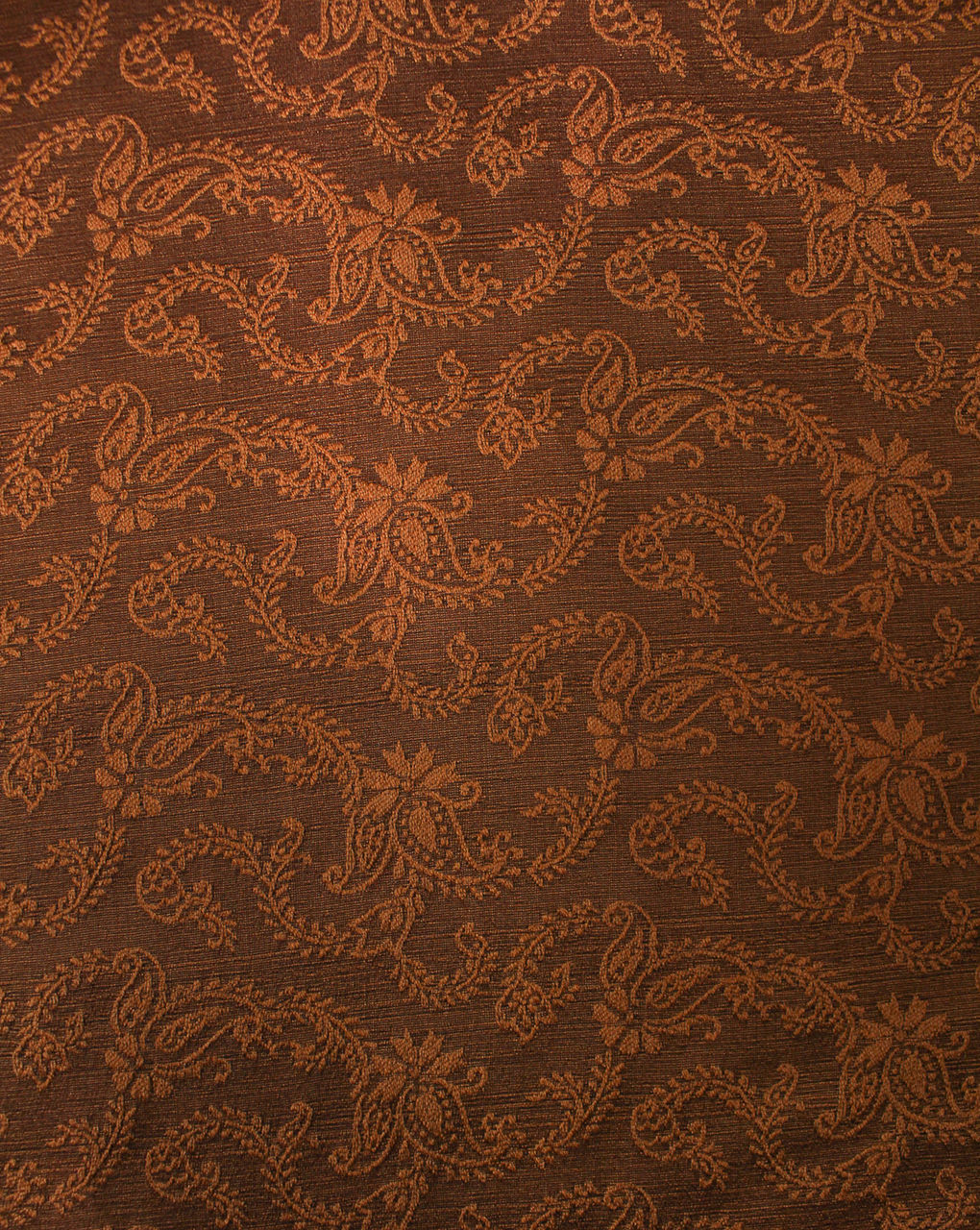 Dark Beige Abstract Design Polyester Dupion Jacquard Fabric