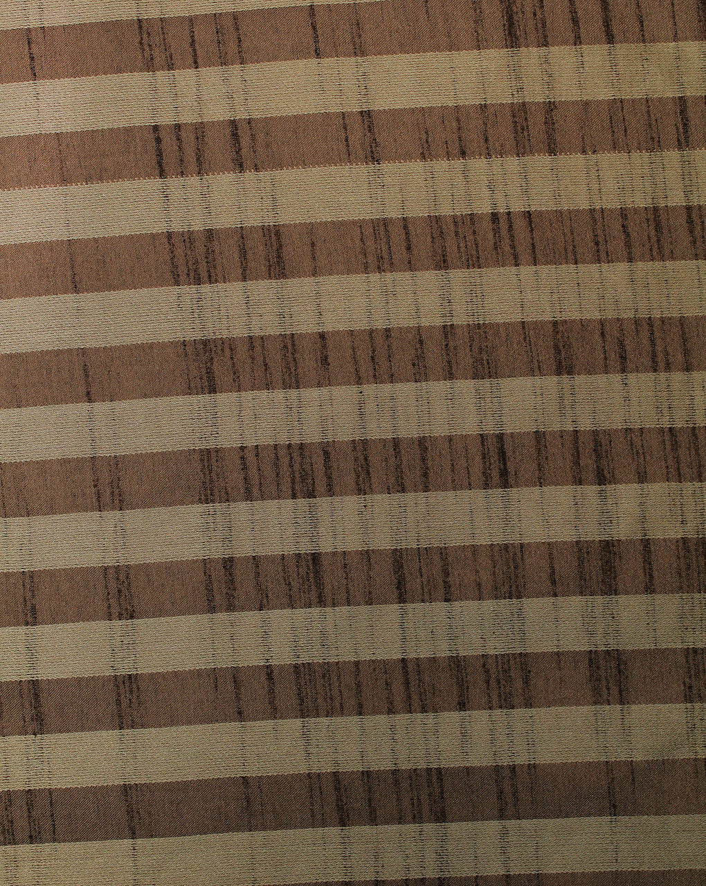Gold Metallic Stripes Design Polyester Dupion Jacquard Fabric