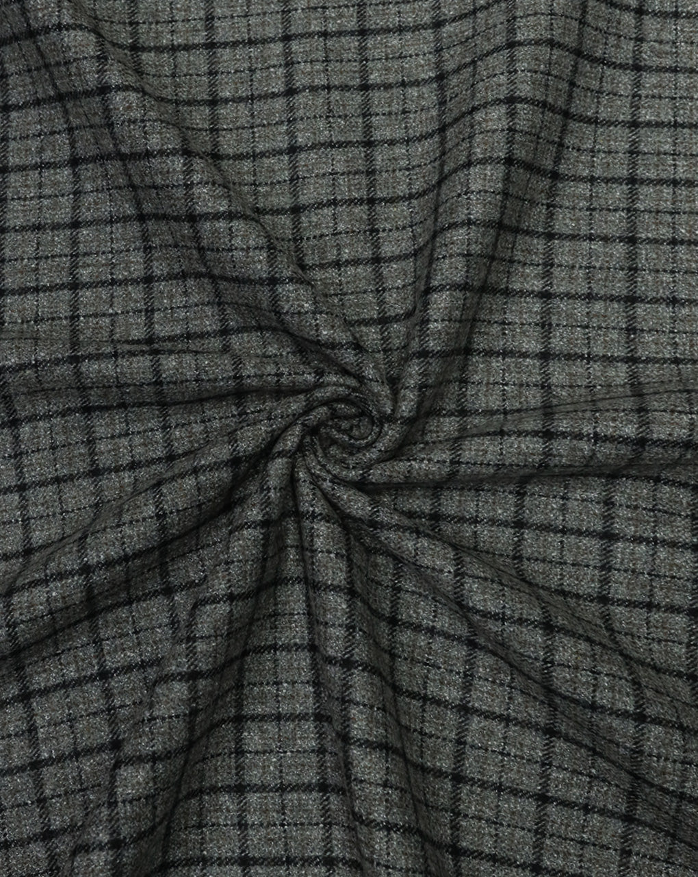 CHECKS WOOLEN TWEED FABRIC ( WIDTH 54 INCHES )