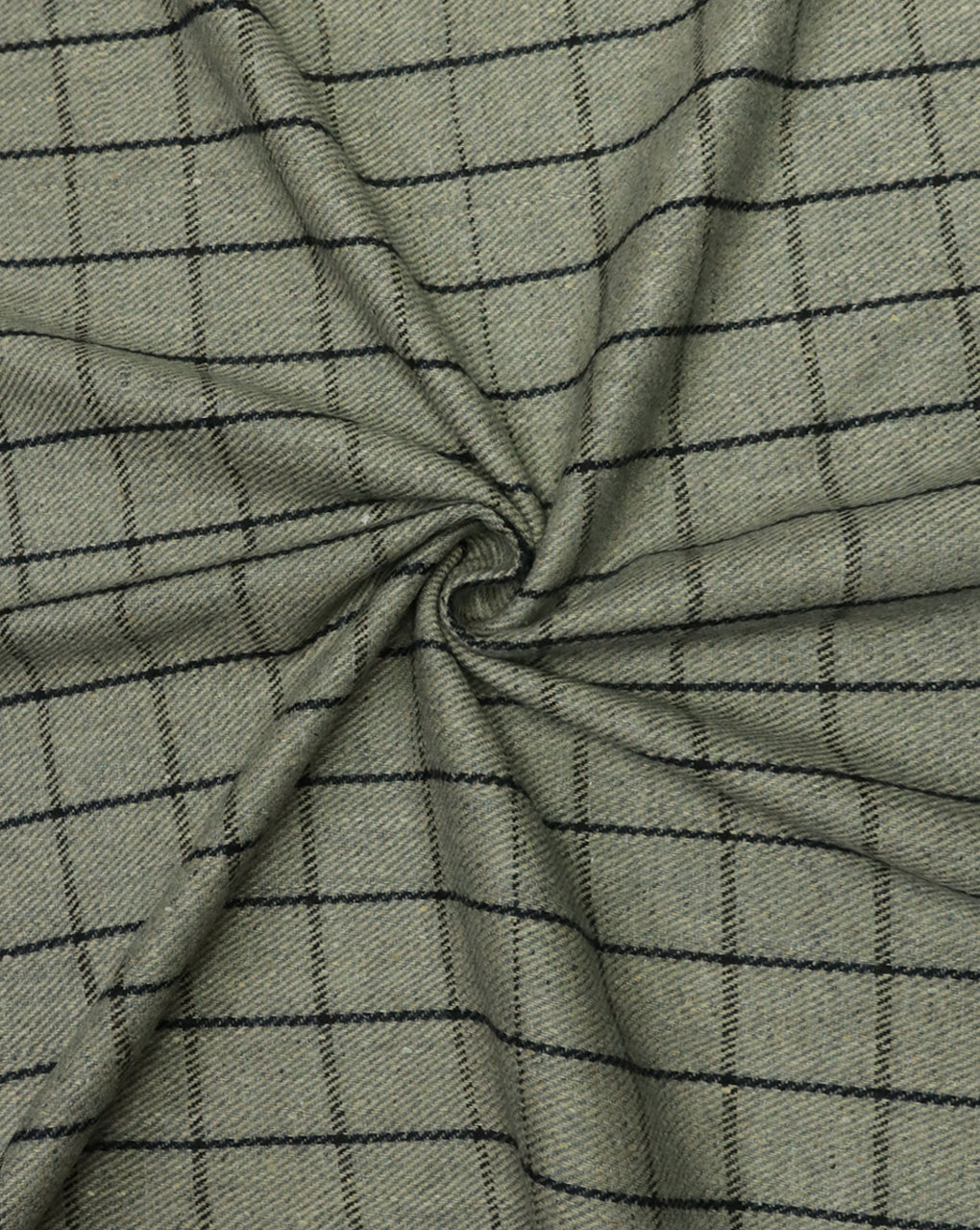 CHECKS WOOLEN TWEED FABRIC ( WIDTH 54 INCHES )