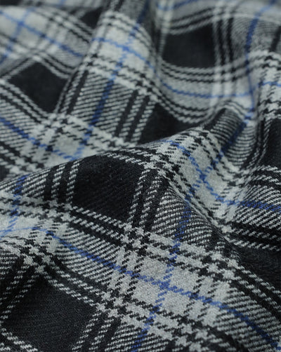 CHECKS WOOLEN TWEED FABRIC ( WIDTH 54 INCHES )