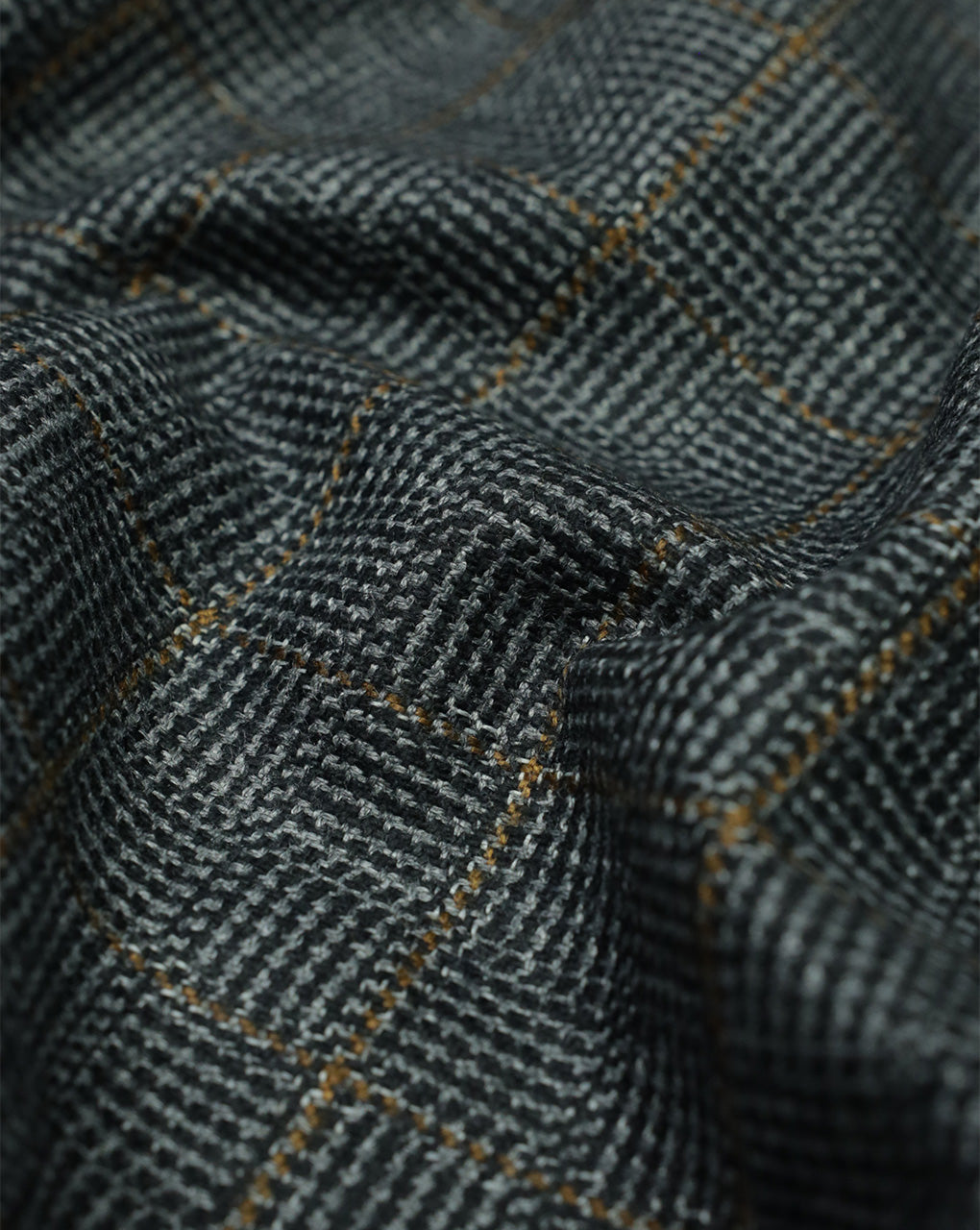 CHECKS WOOLEN TWEED FABRIC ( WIDTH 54 INCHES )