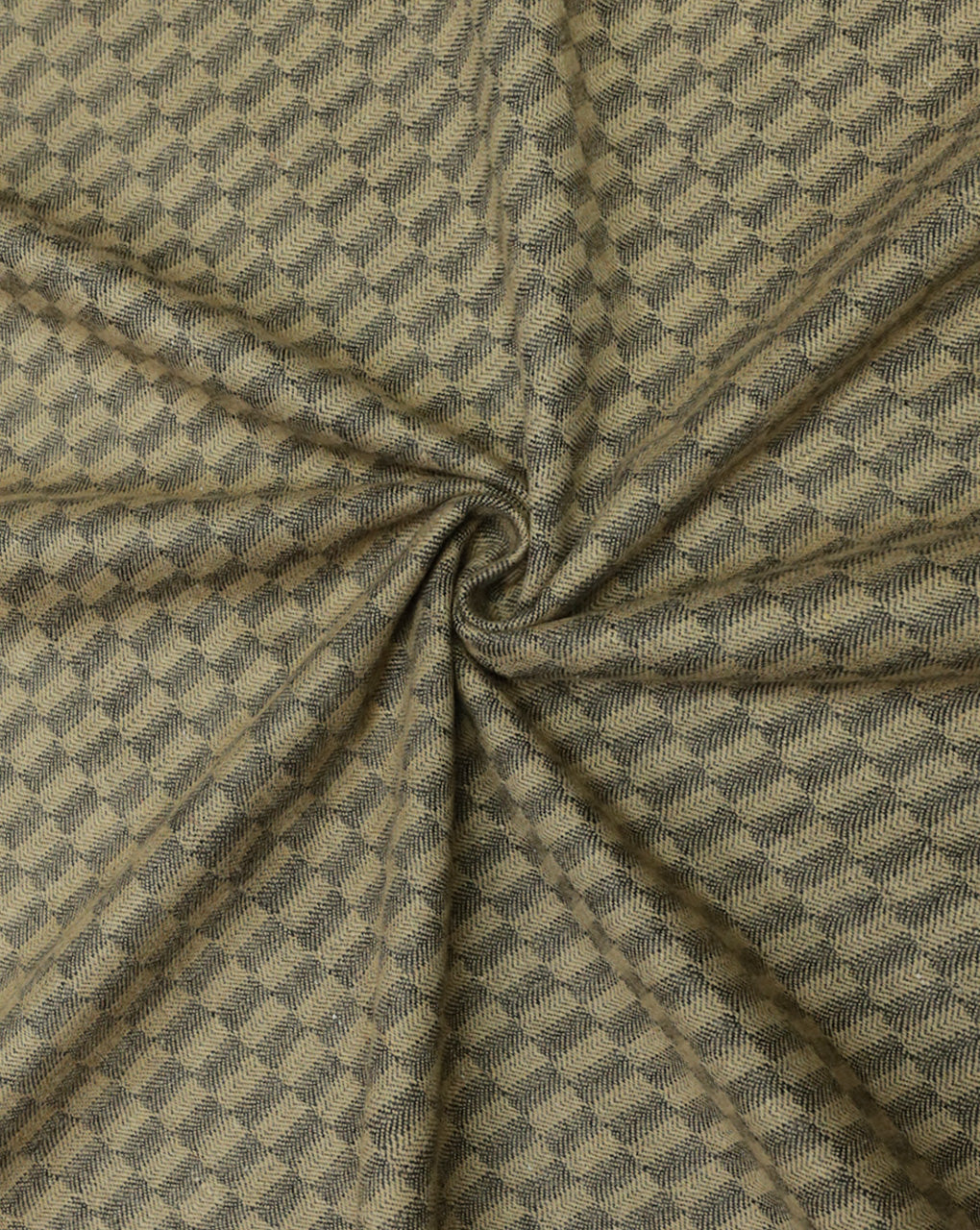 CHECKS WOOLEN TWEED FABRIC ( WIDTH 54 INCHES )