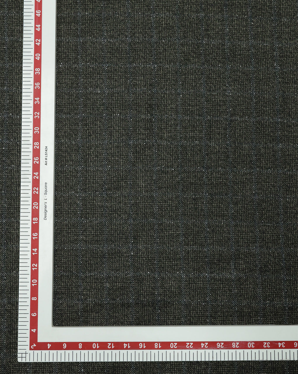 CHECKS WOOLEN TWEED FABRIC ( WIDTH 54 INCHES )