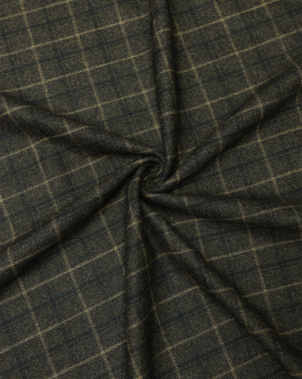 CHECKS WOOLEN TWEED FABRIC ( WIDTH 54 INCHES )