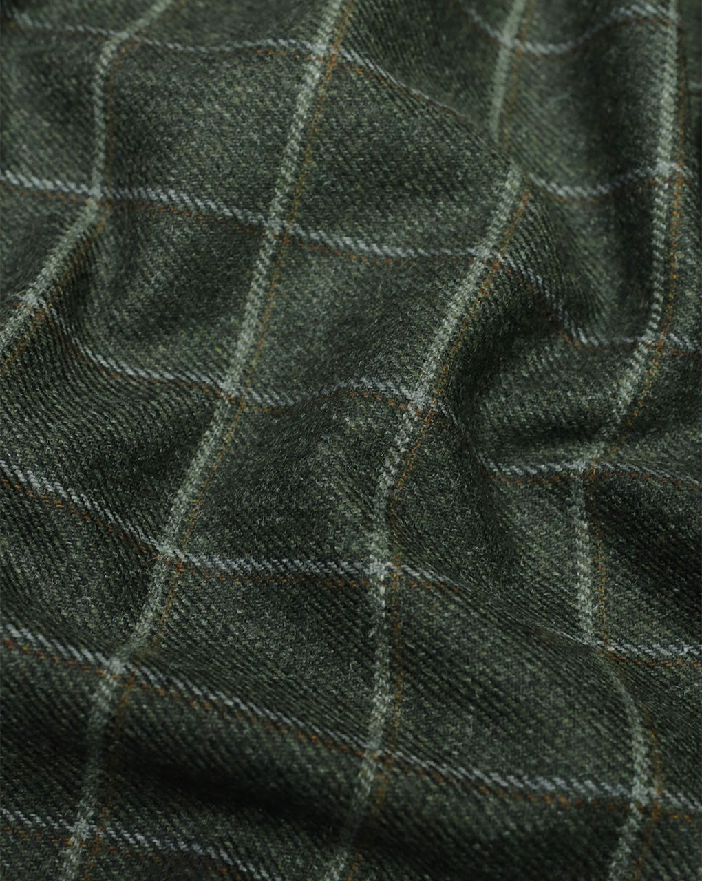 CHECKS WOOLEN TWEED FABRIC ( WIDTH 54 INCHES )