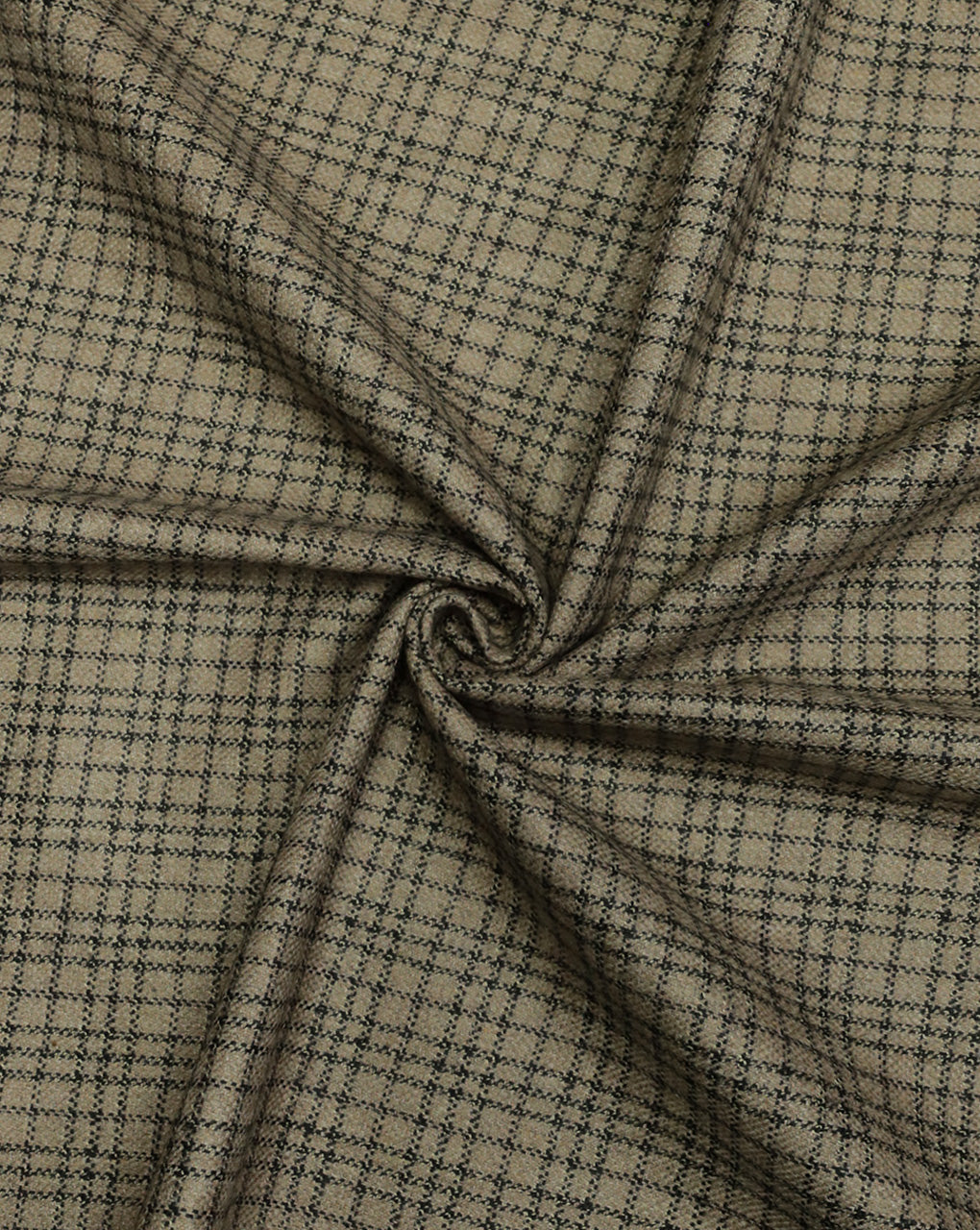CHECKS WOOLEN TWEED FABRIC ( WIDTH 54 INCHES )