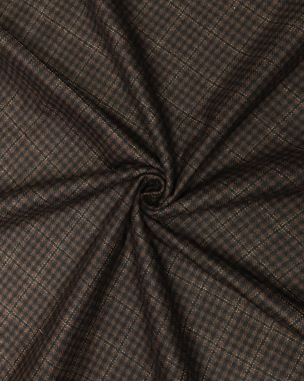 CHECKS WOOLEN TWEED FABRIC ( WIDTH 54 INCHES )