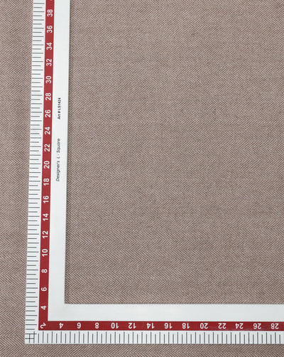 HERRINGBONE WOOLEN TWEED FABRIC ( WIDTH 54 INCHES )
