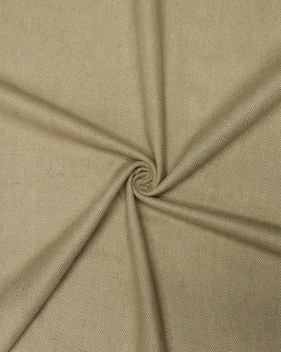 HERRINGBONE WOOLEN TWEED FABRIC ( WIDTH 54 INCHES )