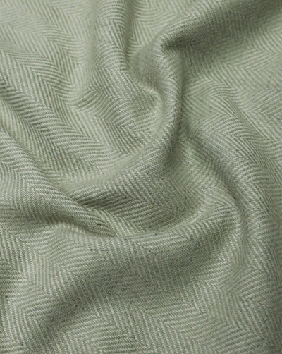 HERRINGBONE WOOLEN TWEED FABRIC ( WIDTH 54 INCHES )