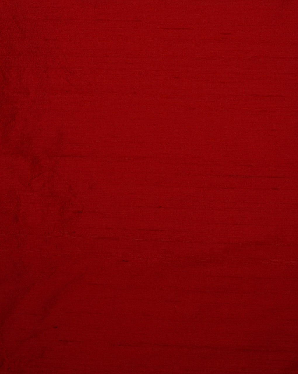 Red Plain Raw Silk Fabric