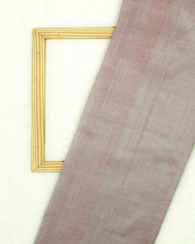 Light Brown Plain Raw Silk Fabric