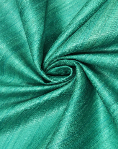 Light Green Plain Khadi Silk Fabric