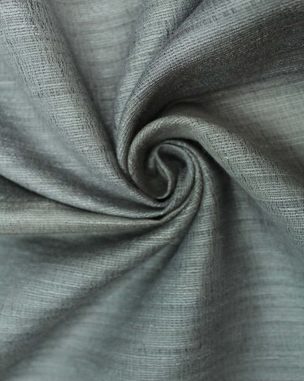 Silver Plain Raw Silk Fabric