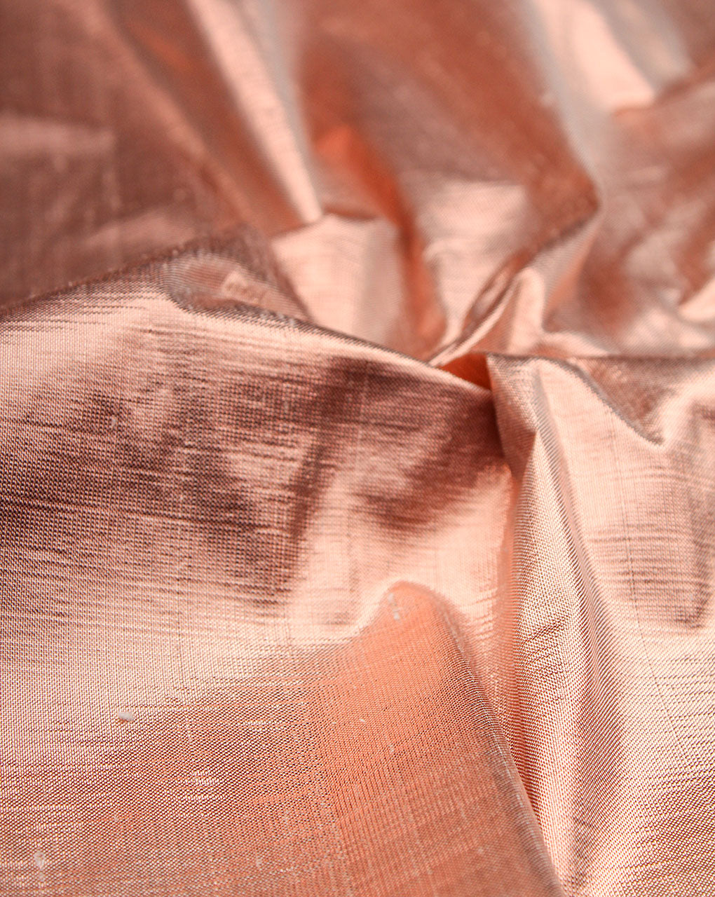 Light Pink Plain Silk Lurex Fabric