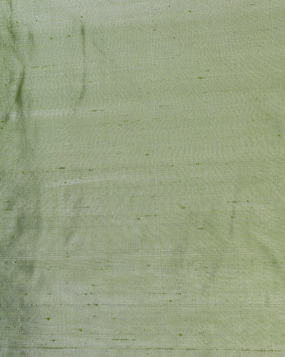 Light Green Plain Silk Lurex Fabric