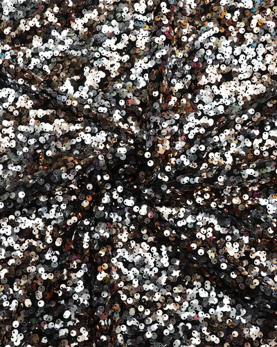 MULTICOLOR GEORGETTE SEQUINS FABRIC