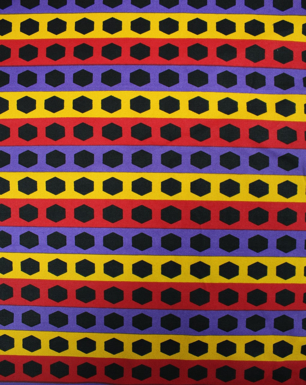 Multicolor Abstract Design 2 Cotton Canvas Fabric.