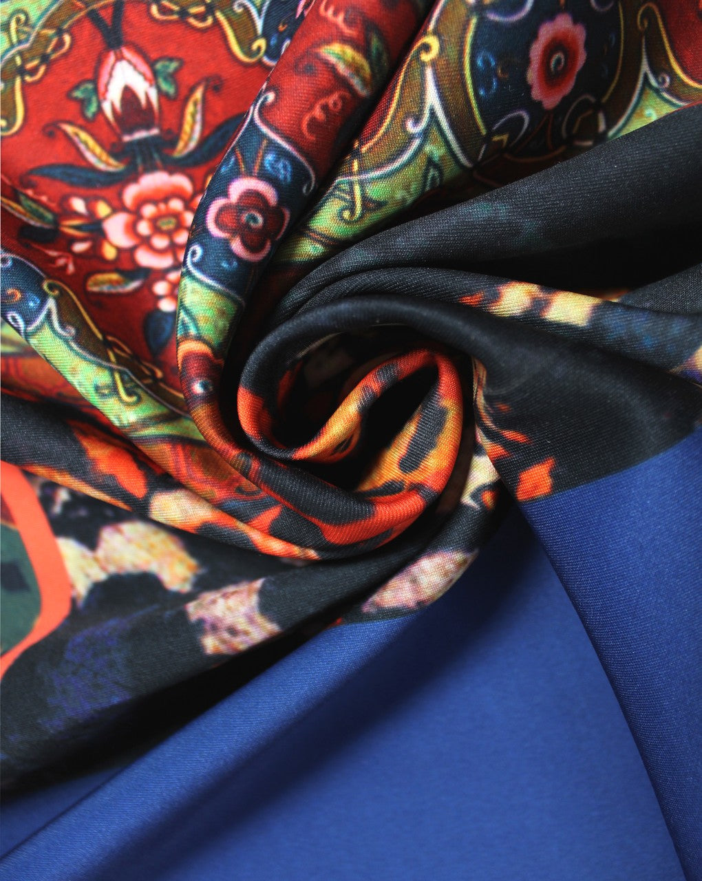 Multicolor Floral Design 1 Polyester Scuba Fabric