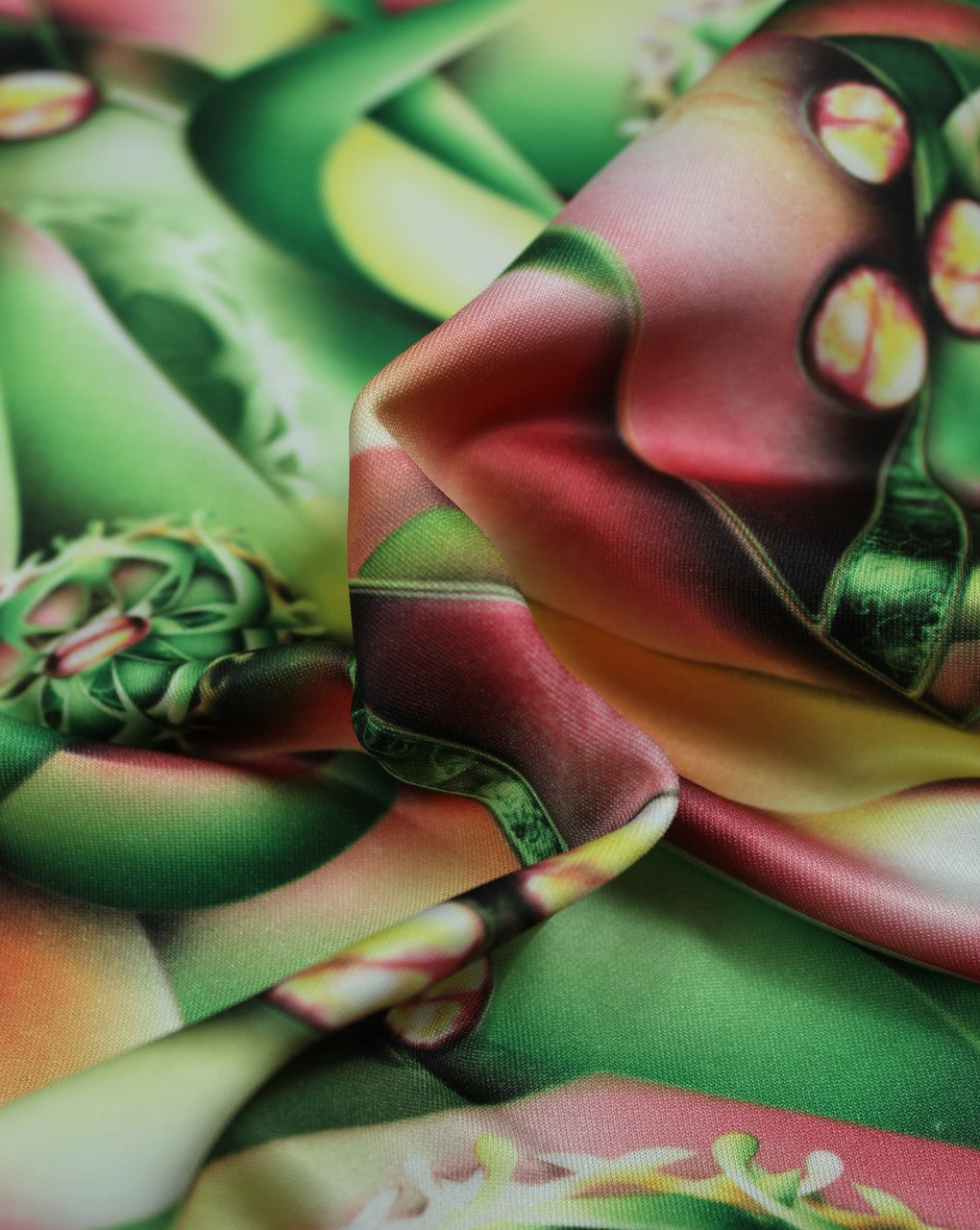 Multicolor Abstract Design 4 Polyester Scuba Fabric