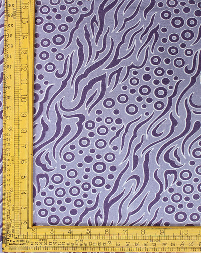 Multicolor Abstract Design 8 Cotton Canvas Fabric