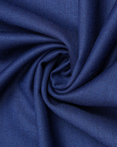 Navy Blue Design 1 Plain Woolen Suiting Fabric