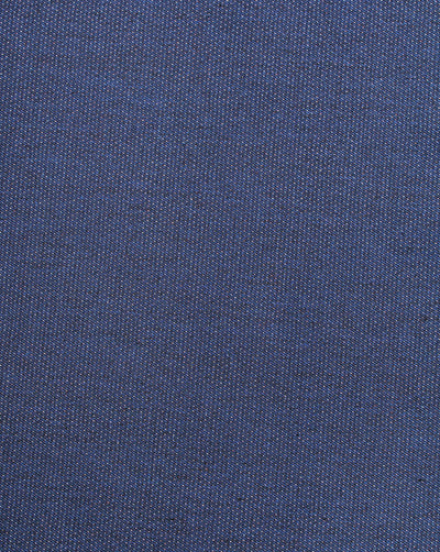 Blue And White Dots Woolen Suiting Fabric