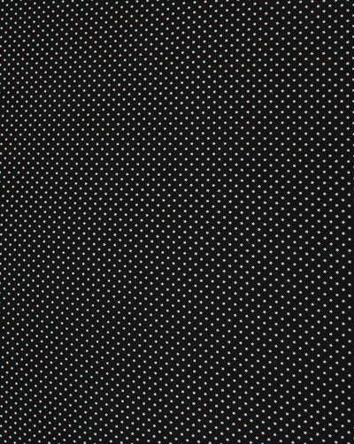 Black And White Star Design Cotton Print Fabric