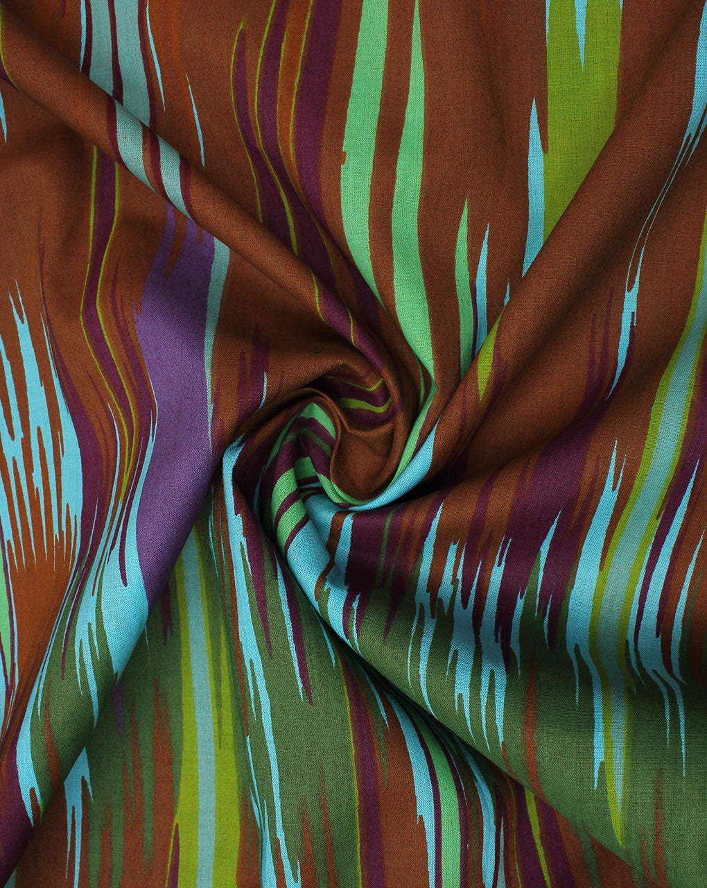 Multicolor Abstract Design 1 Cotton Cambric Fabric