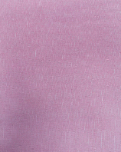 Baby Pink Plain Dyed Cotton Linen Shirting Fabric