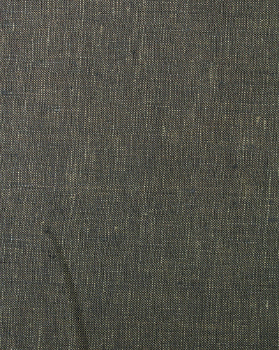 Brown Yarn Dyed Linen Chambray Suiting Fabric