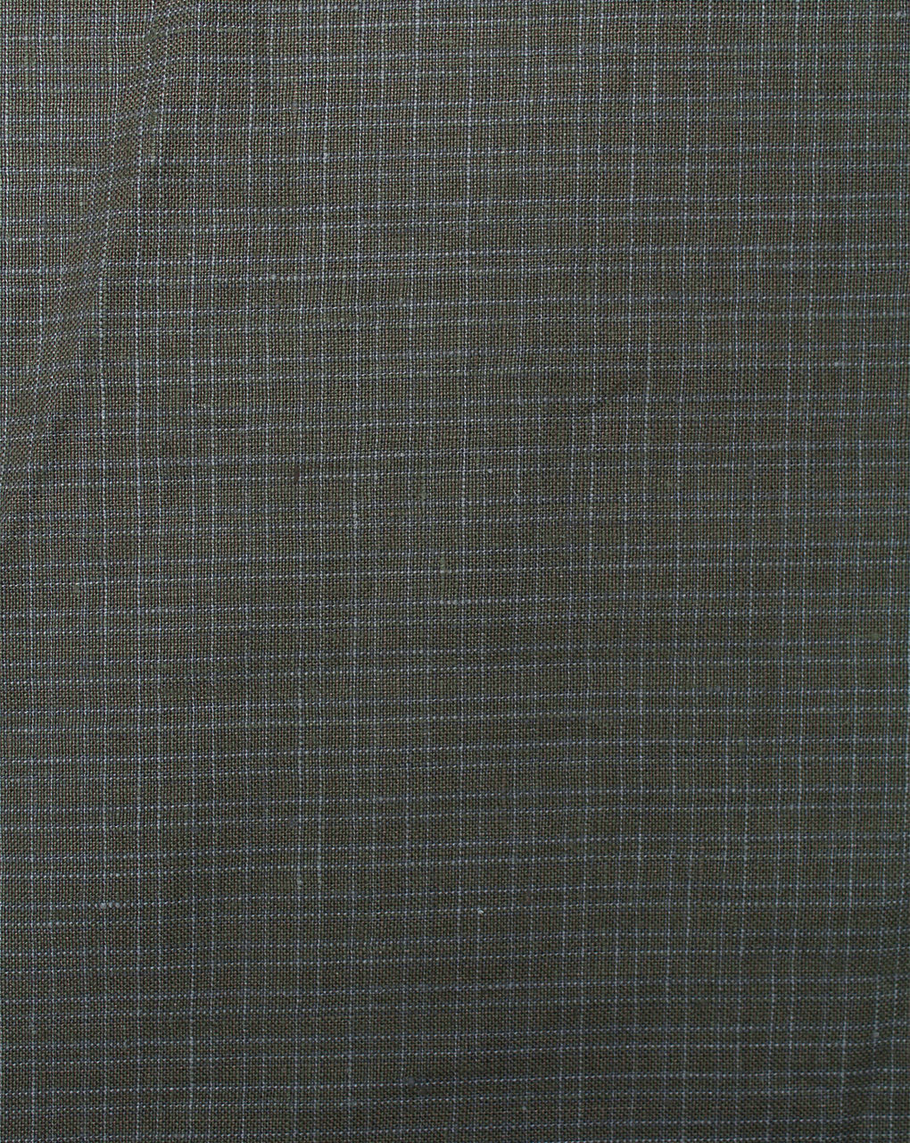 Mehndi Green Yarn Dyed Linen Chambray Suiting Fabric