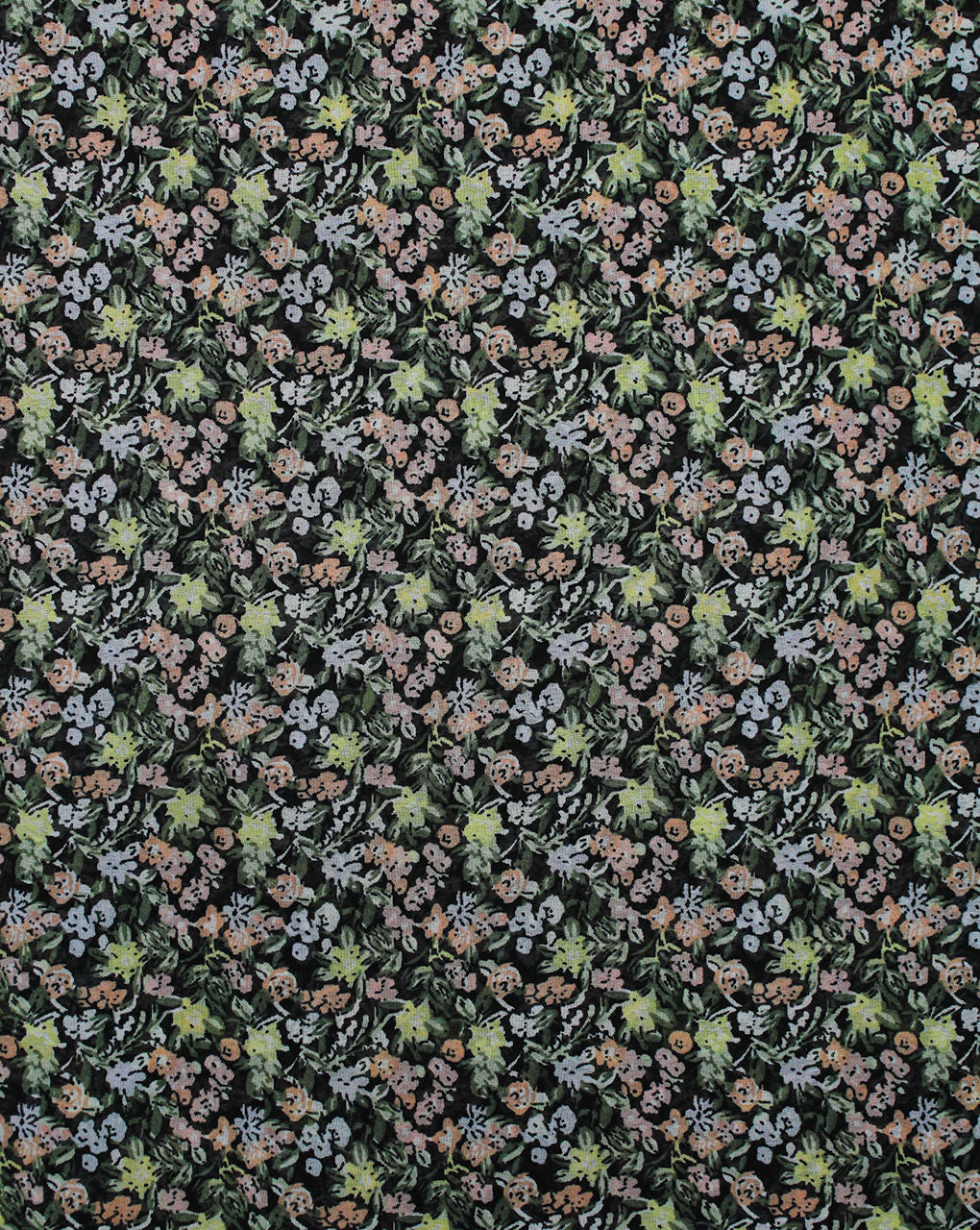 Floral Design Printed Georgette Fabric