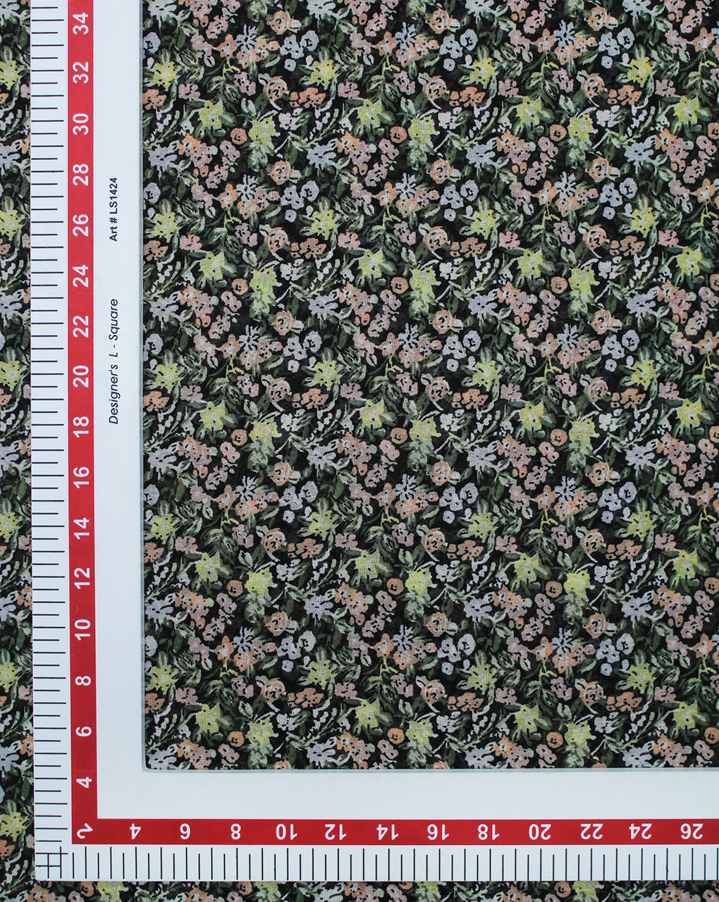 Floral Design Printed Georgette Fabric