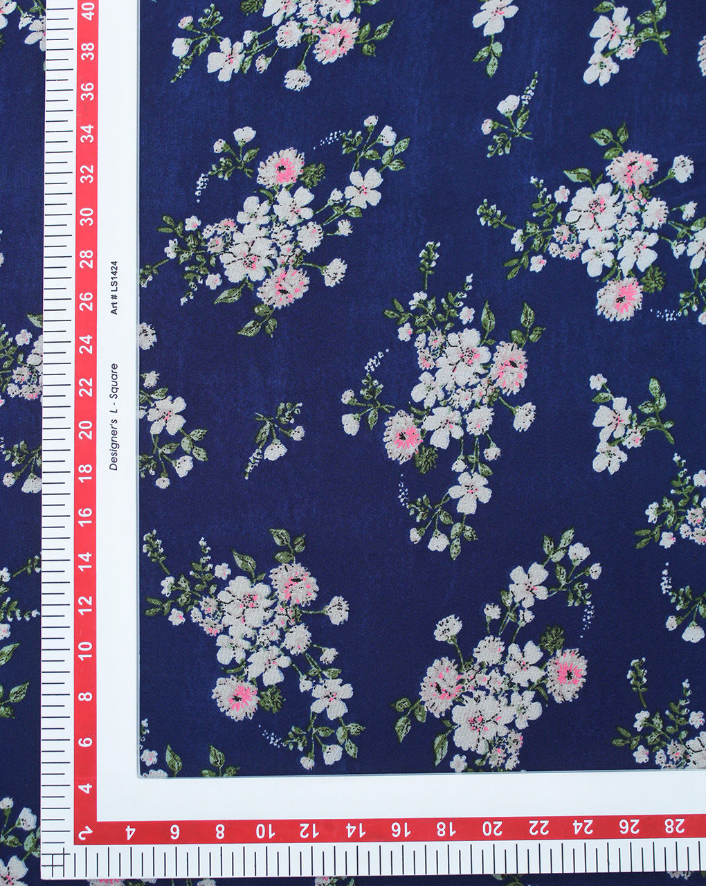 Floral Design Printed Georgette Fabric